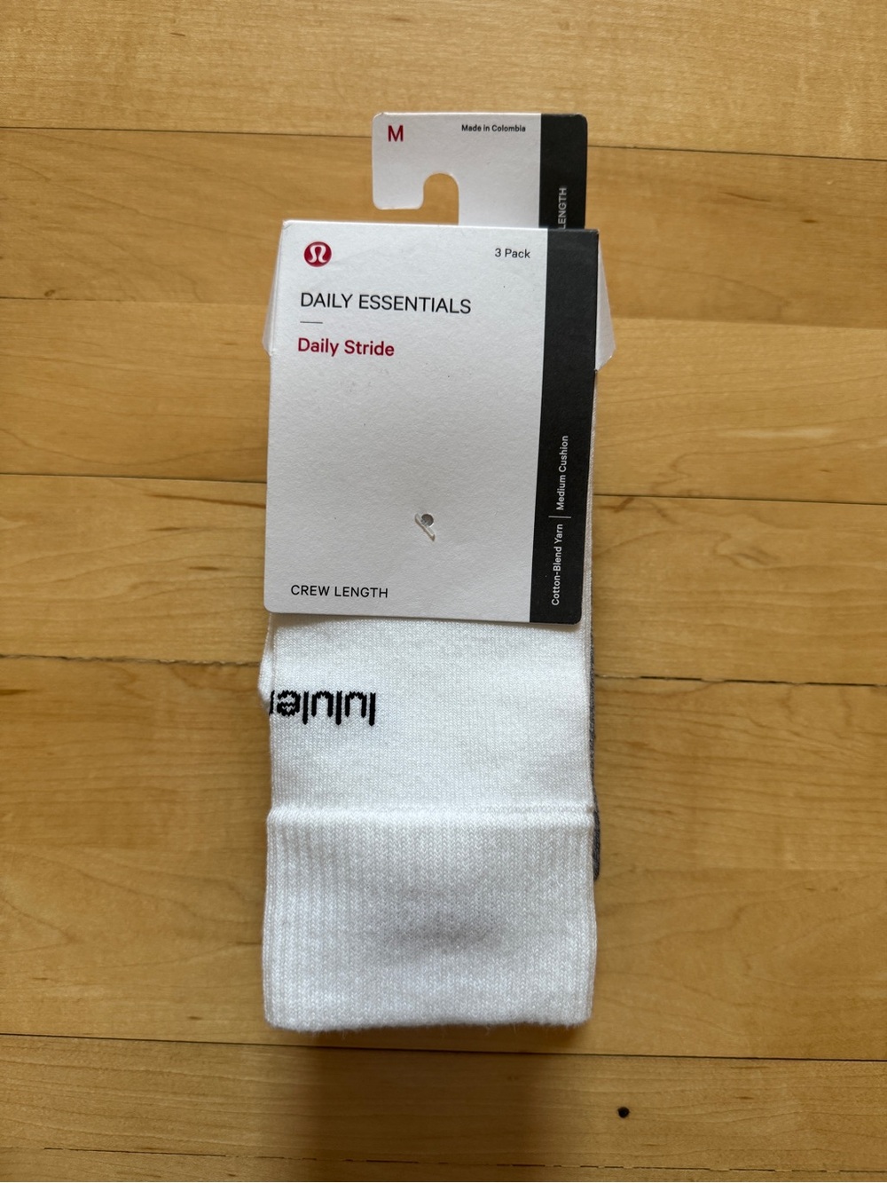 lululemon athletica Daily Essentials Crew Socks - 3 Pack